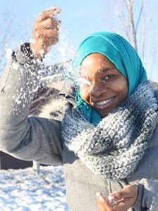 Zuwena Haji Machano adjusts to university life in Canada, half a world away from home